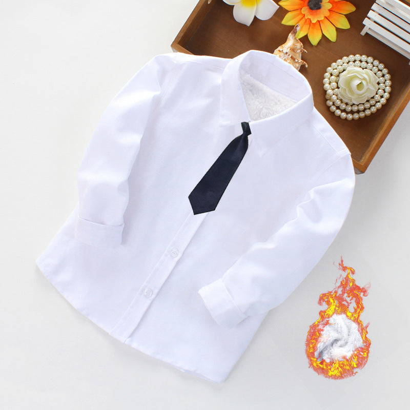 Women's Elegant Long-Sleeve Shirt with Soft Interior