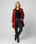 Women's Historical Hooded Coat with Elegant Ruffles