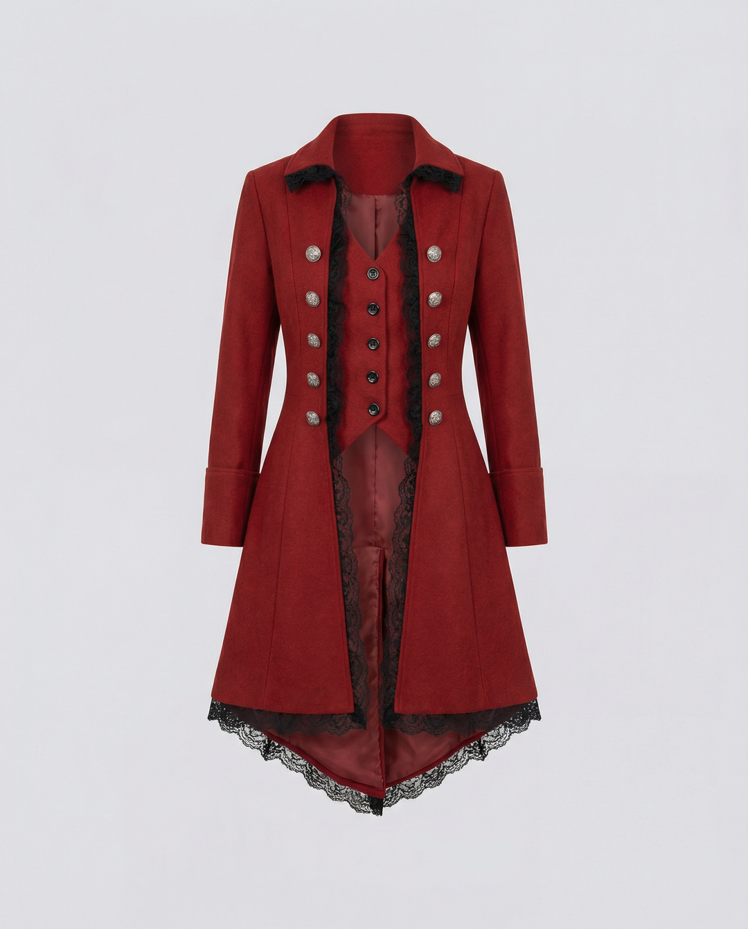 Historical women's hooded coat