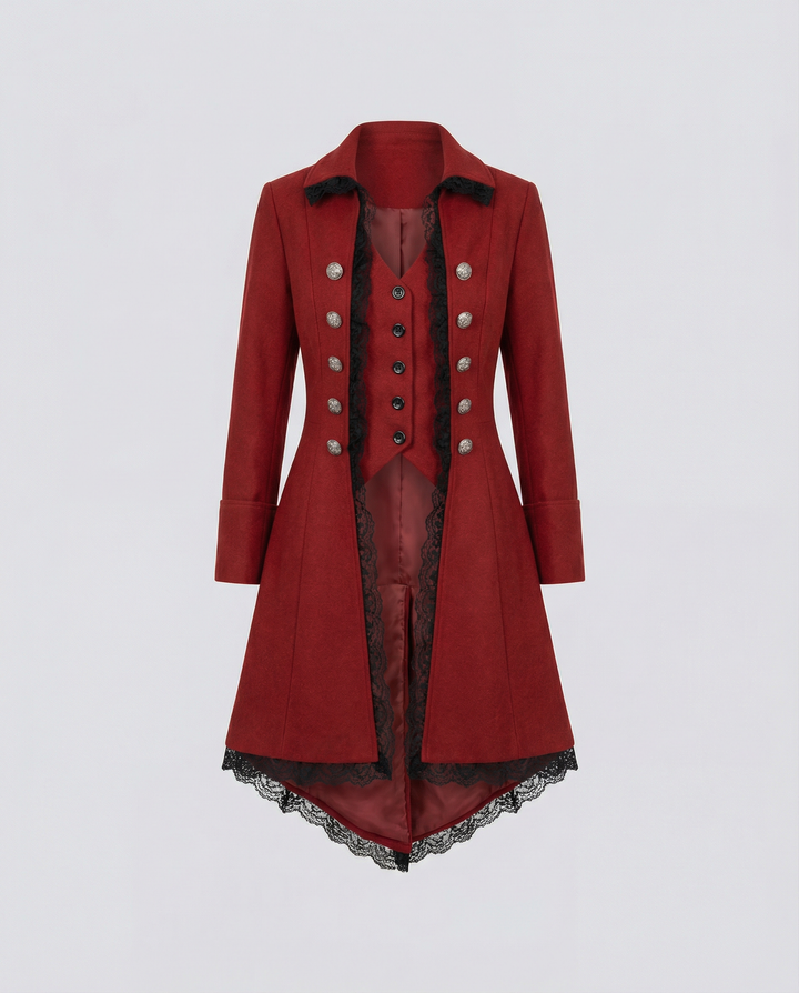 Historical women's hooded coat
