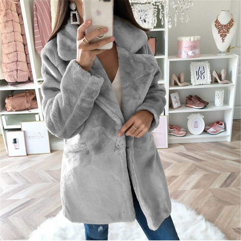Women's Cozy Teddy Coat