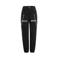 Women's Cargo Pants with Chain Details