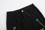 Women's Cargo Pants with Chain Details