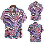 Women's Short-Sleeve Floral Shirt