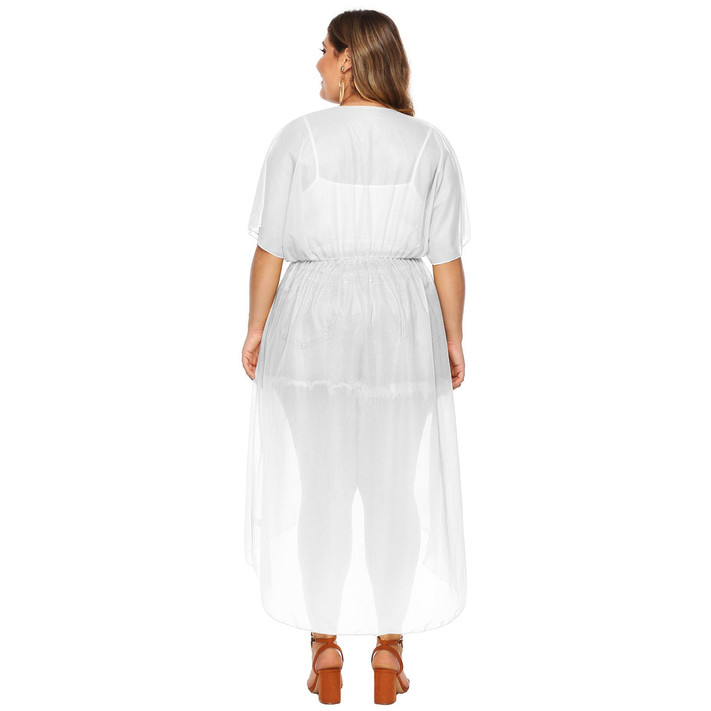 Women's Elegant Sheer Beach Kimono
