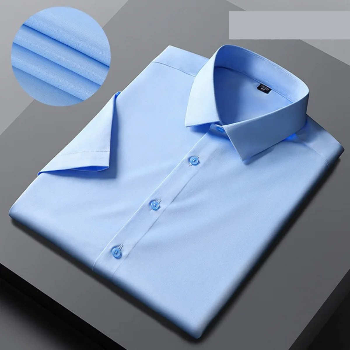 Business Style Wrinkle-Free Short-Sleeve Shirt