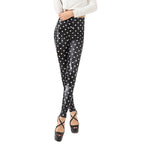 Women's Shiny Star Print Leggings