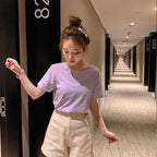 Women's Basic T-Shirt in Soft Cotton