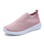 Women's Breathable Slip-On Sneakers with Flexible Sole