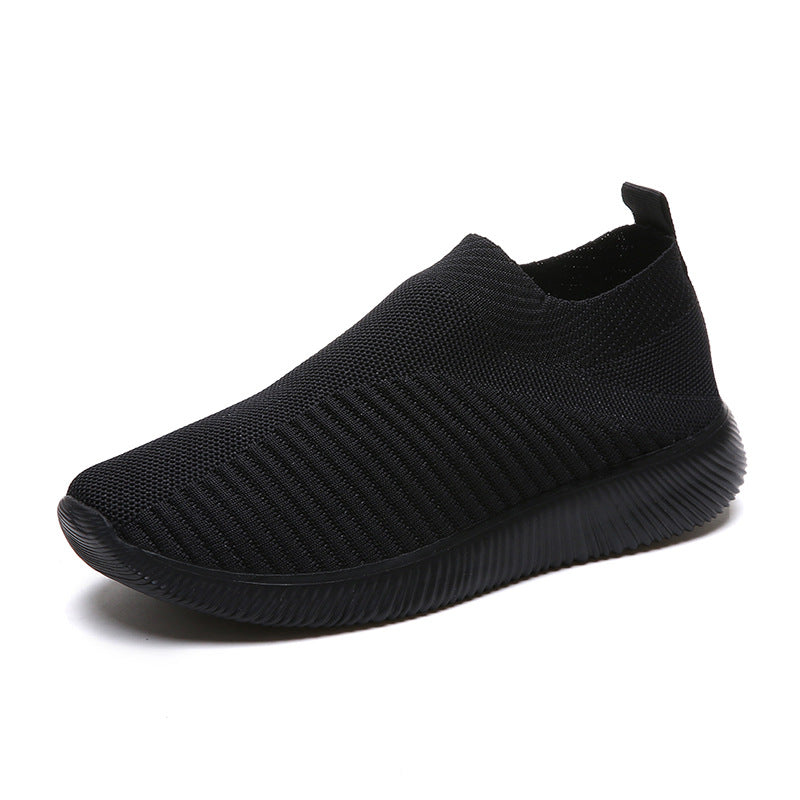 Women's Breathable Slip-On Sneakers with Flexible Sole
