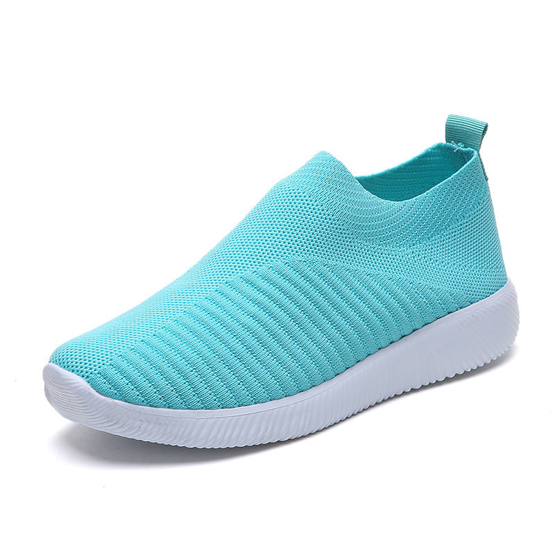 Women's Breathable Slip-On Sneakers with Flexible Sole