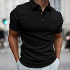Blazej Textured Summer Polo Shirt