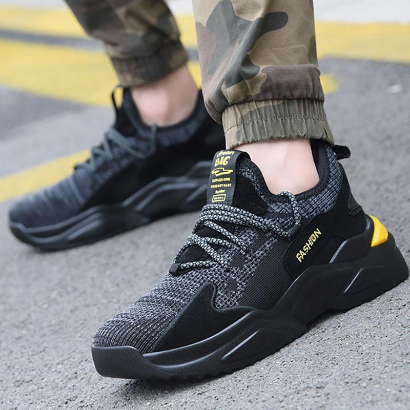 Anti-Smash and Anti-Puncture Work Safety Shoes