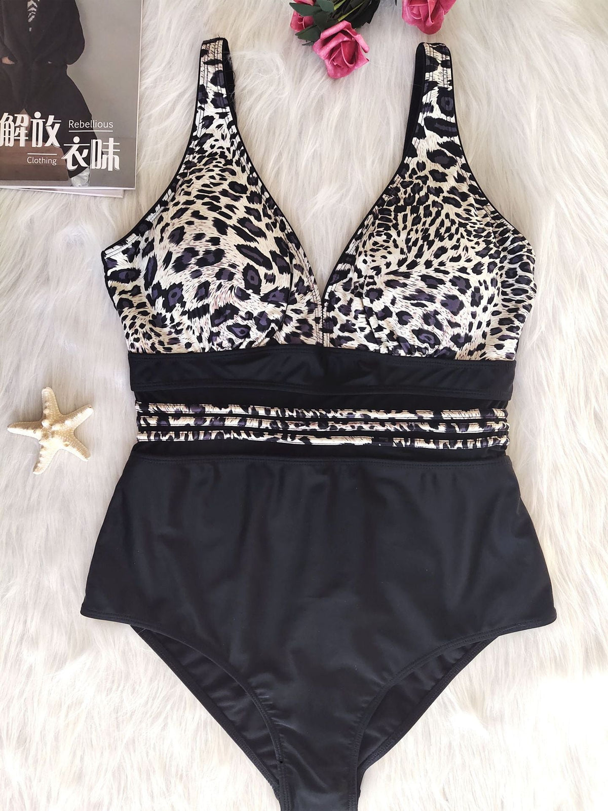 Women's Leopard Print Swimsuit