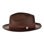 Natural Straw Fedora Hat