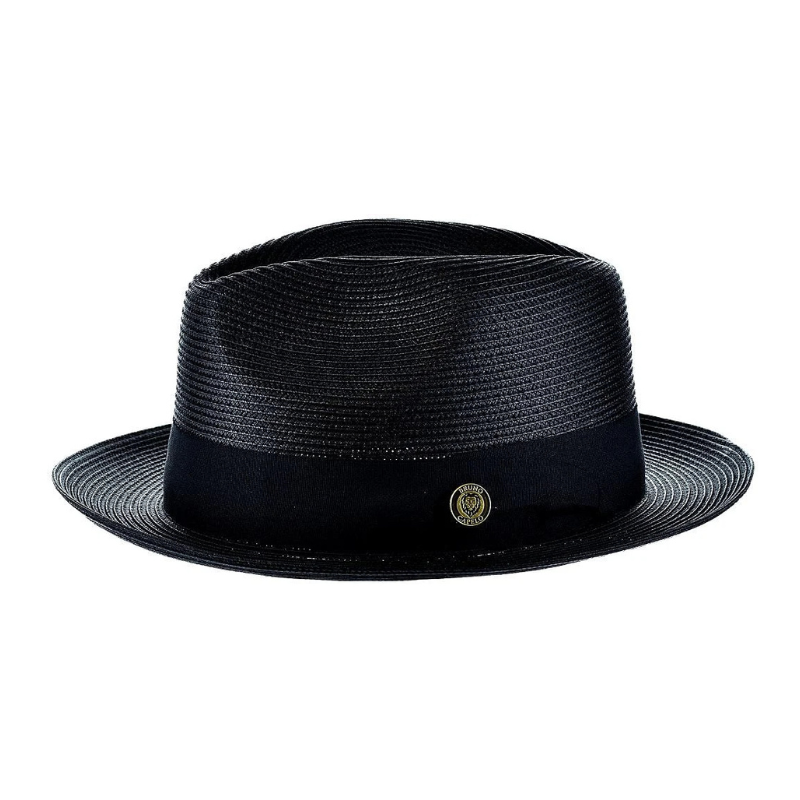 Natural Straw Fedora Hat