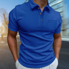Blazej Textured Summer Polo Shirt