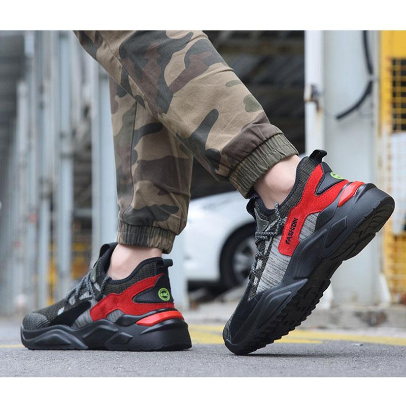 Anti-Smash and Anti-Puncture Work Safety Shoes