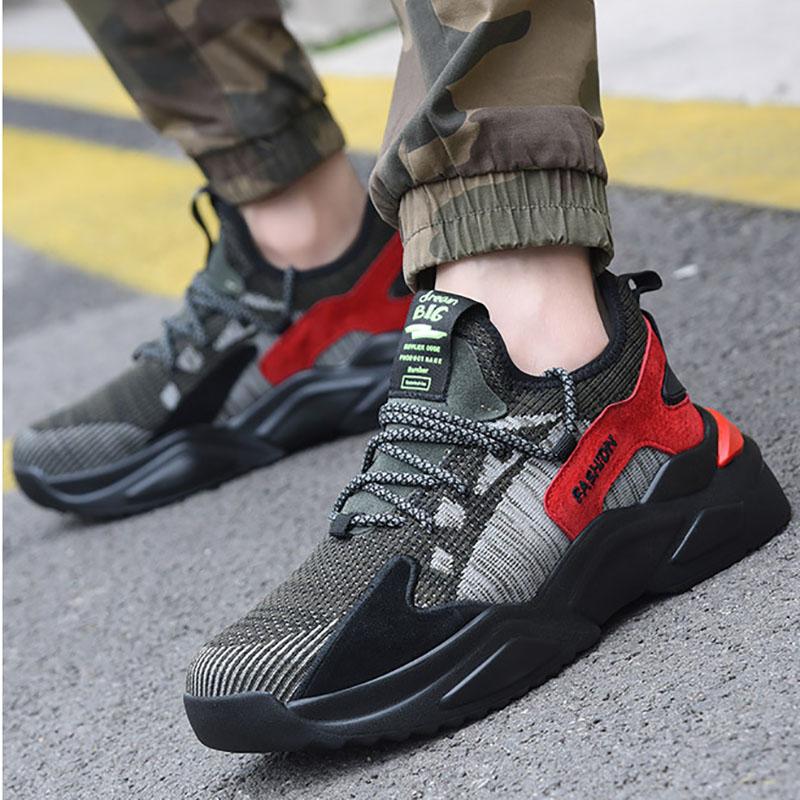 Anti-Smash and Anti-Puncture Work Safety Shoes