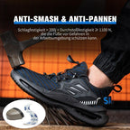 Anti-Smash, Anti-Puncture, and Anti-Slip Safety Shoes
