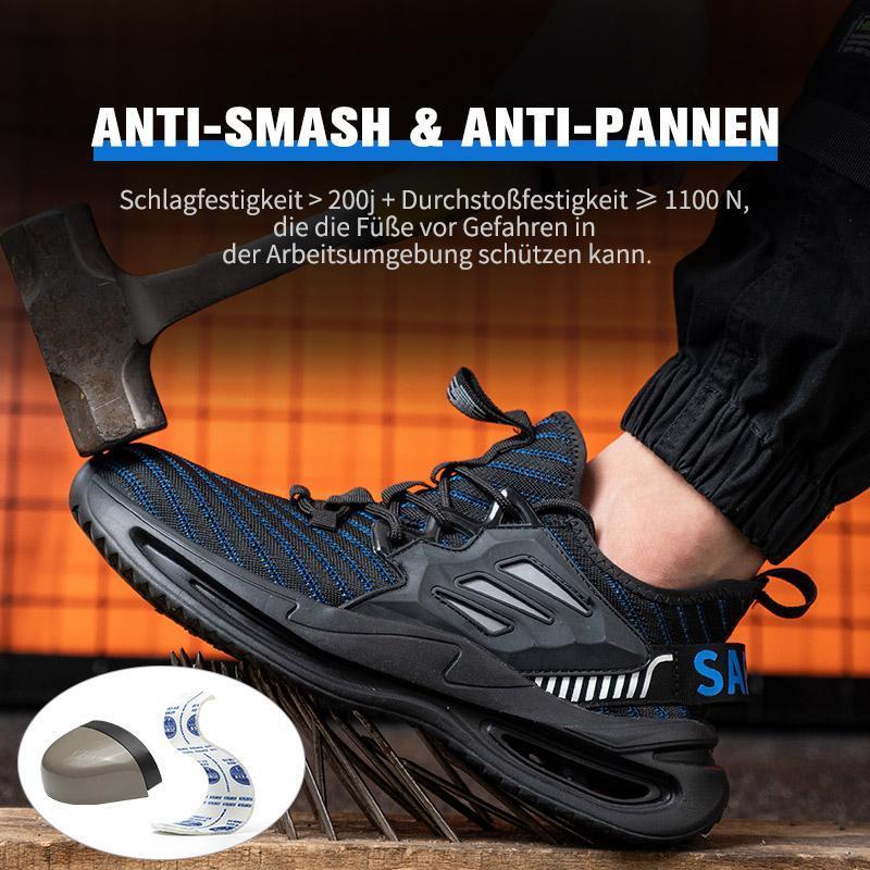Anti-Smash, Anti-Puncture, and Anti-Slip Safety Shoes