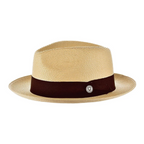 Natural Straw Fedora Hat