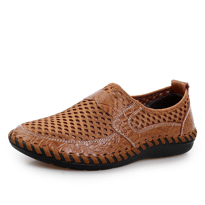 Women's Breathable Moccasins with Elastic Slip-On Design