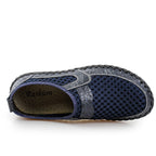 Women's Breathable Moccasins with Elastic Slip-On Design