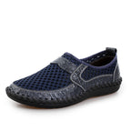 Women's Breathable Moccasins with Elastic Slip-On Design