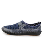 Women's Breathable Moccasins with Elastic Slip-On Design