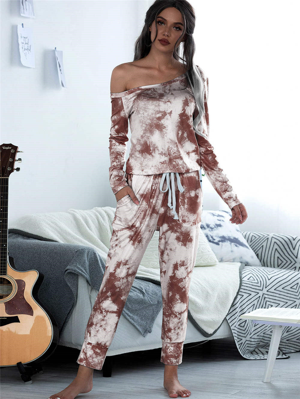 Casual Tie-Dye Lounge Set