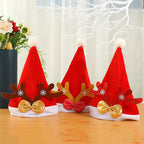 Christmas hat with reindeer ears and glitter details Kalsten