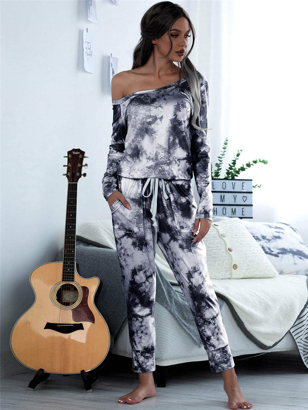 Casual Tie-Dye Lounge Set