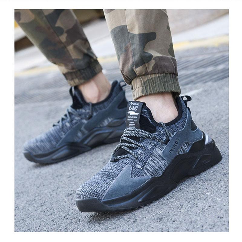 Anti-Smash and Anti-Puncture Work Safety Shoes