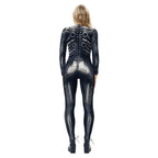 Women's Skeleton Print Full-Body Suit