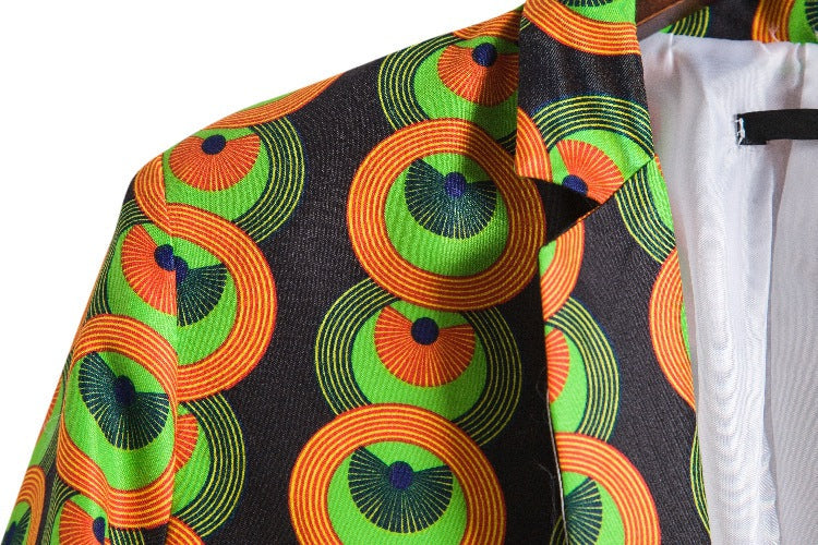 Women's African Print Blazer