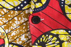 Women's Blazer in High-Quality African Fabric with Modern Pattern