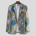 Women's Blazer with African Pattern