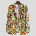 Women's Blazer with African Print and Modern Cut