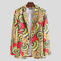 Women's Blazer in High-Quality African Fabric with Modern Pattern