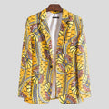 Women's Blazer with African Pattern and Modern Cut