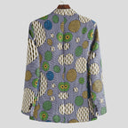 Women's Blazer with African Pattern