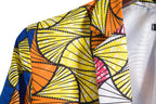 Women's Blazer with Colorful Pattern