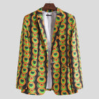 Women's African Print Blazer