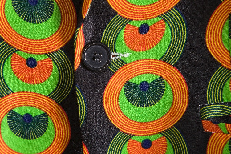 Women's African Print Blazer