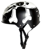 Skull Graphic Multi-Sport Skate and Bicycle Helmet