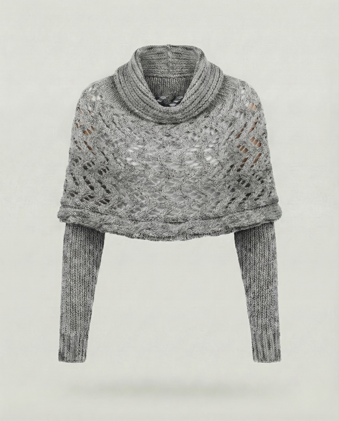 Cozy knitted scarf women