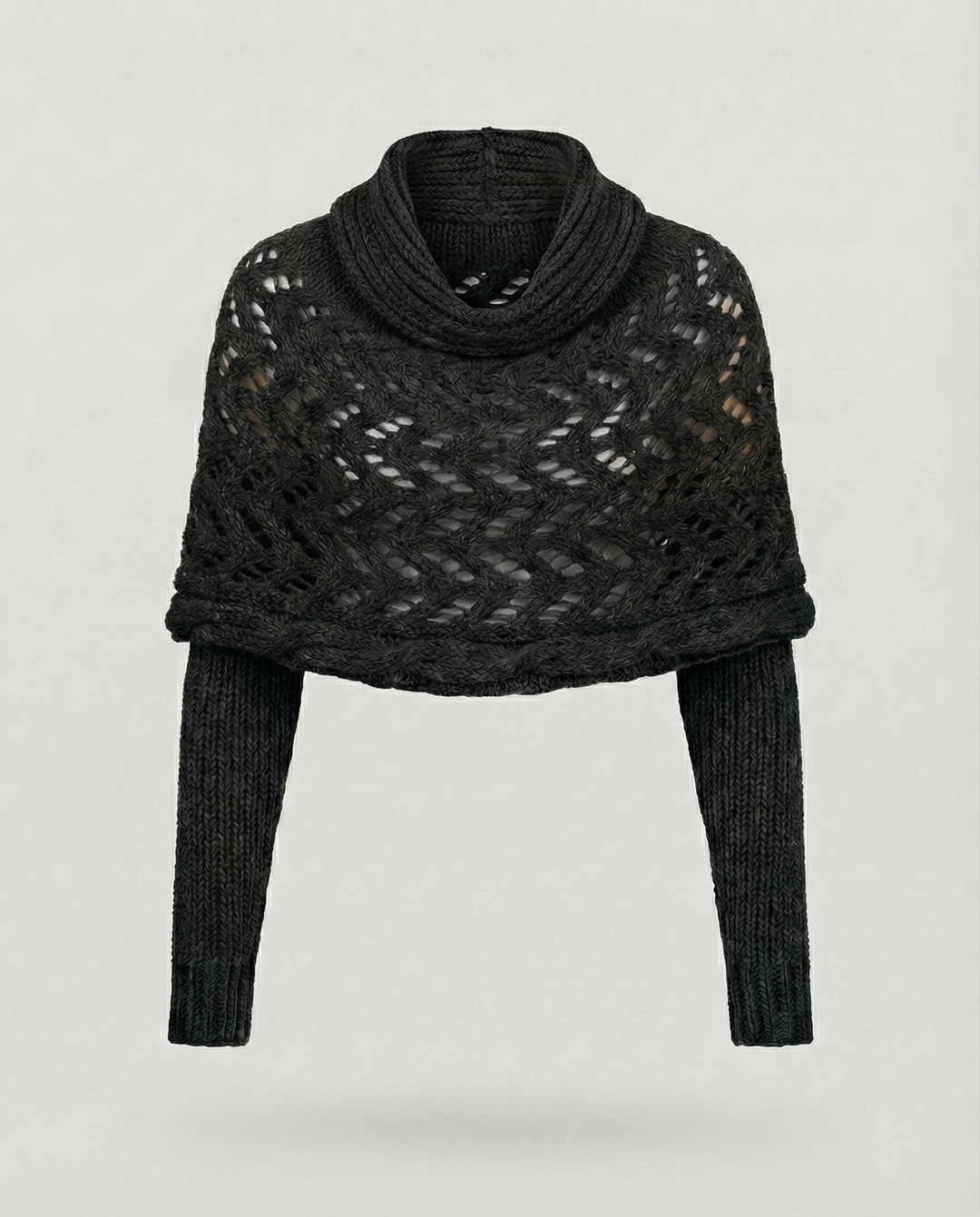 Cozy knitted scarf women