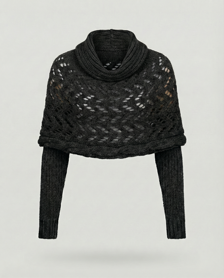 Cozy knitted scarf women