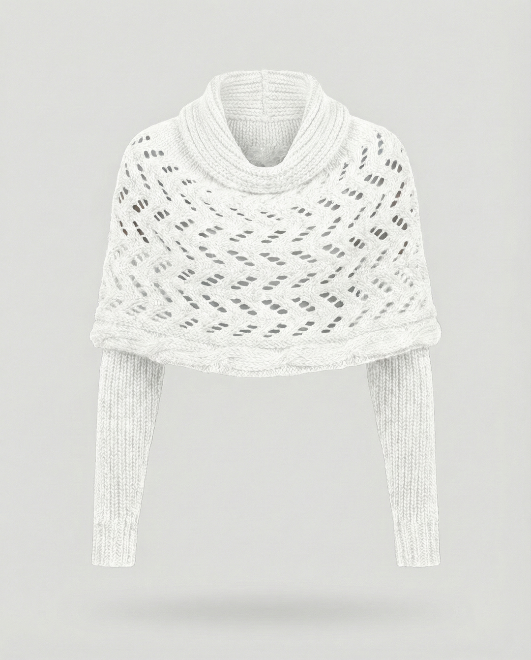 Cozy knitted scarf women